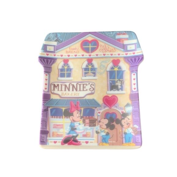 Vintage Disney Retired Minnie’s Bakery Mickey’s Village House Plaque - Picture 2 of 6